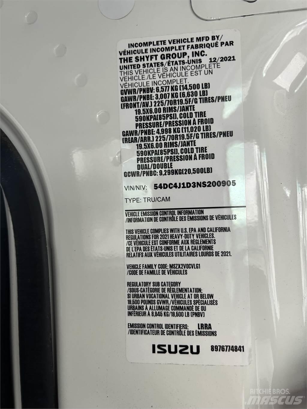 Isuzu NPR HD DC 其他貨車