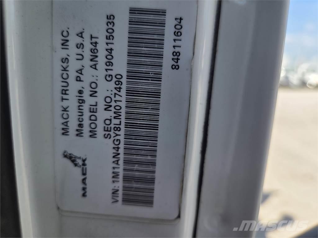 Mack AN64T 曳引機組件