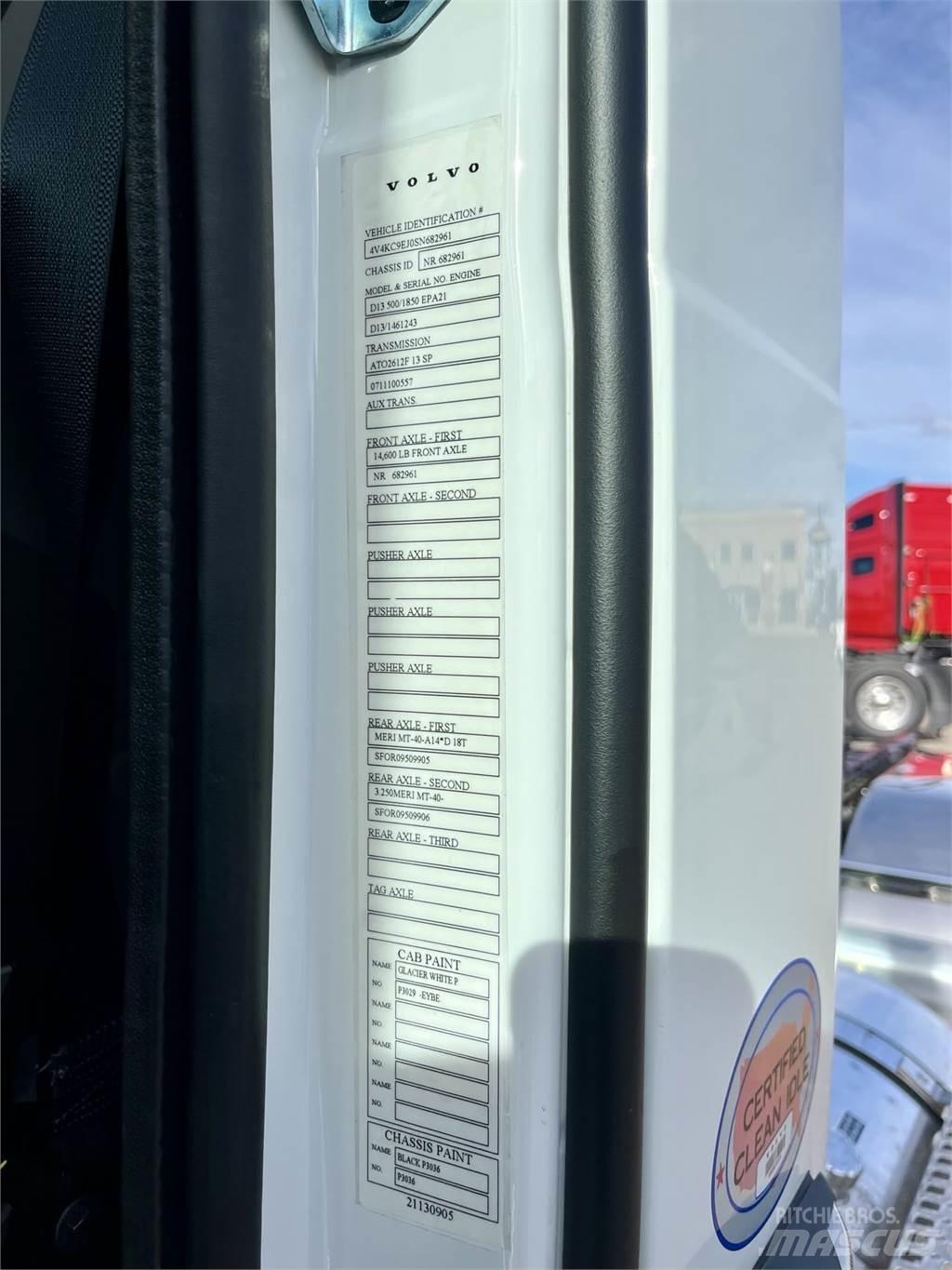 Volvo VHD64FT300 曳引機組件