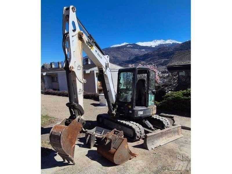 Bobcat E50 小型挖土機/掘鑿機<7t(小型挖掘機)
