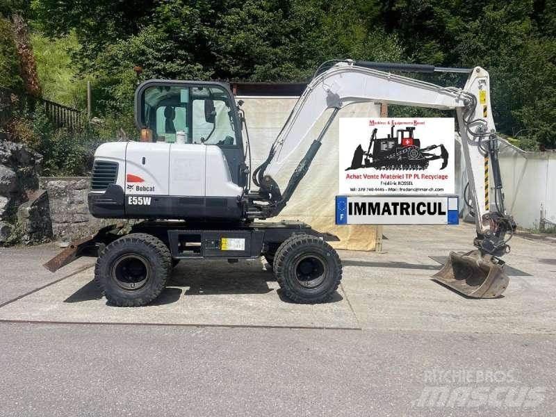 Bobcat E55W 旋轉式挖土機/掘鑿機/挖掘機