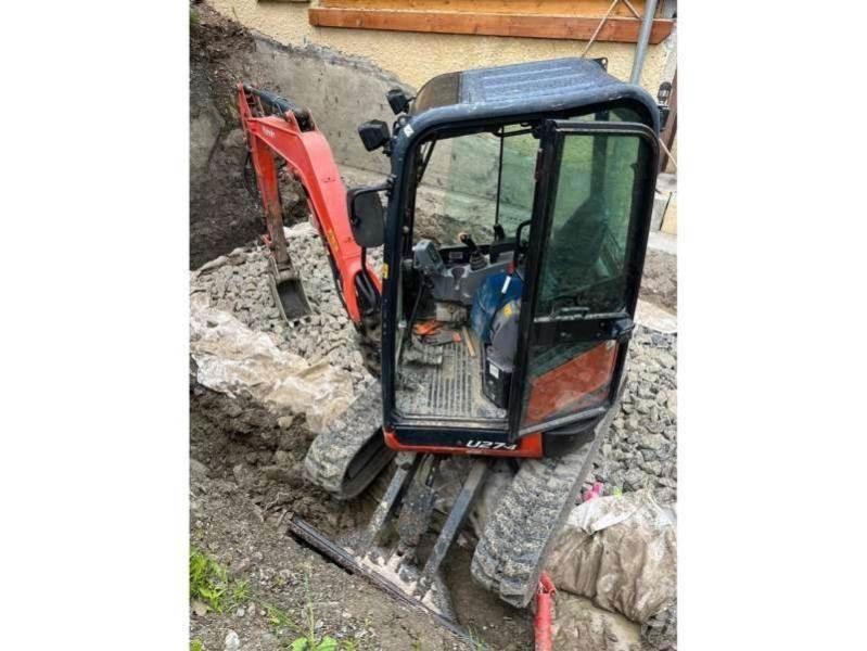 Kubota U27-4 小型挖土機/掘鑿機<7t(小型挖掘機)