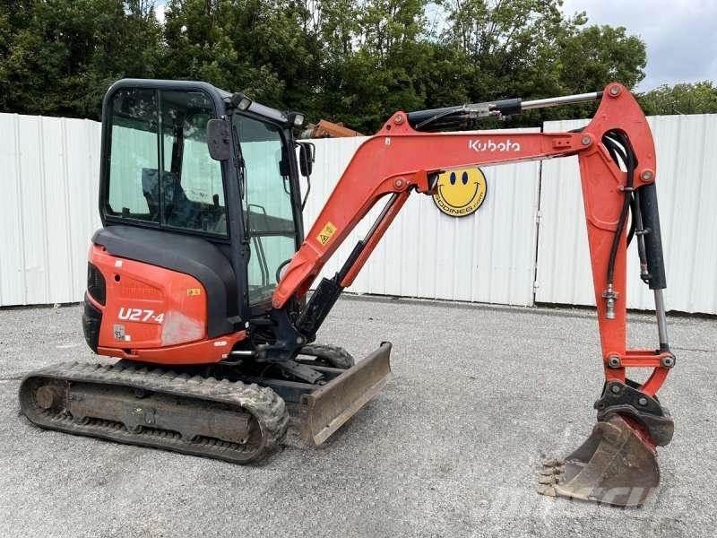Kubota U27-4 小型挖土機/掘鑿機<7t(小型挖掘機)