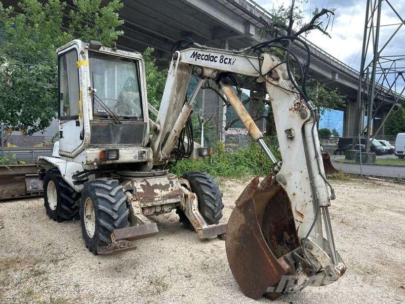 Mecalac 8CXI 旋轉式挖土機/掘鑿機/挖掘機