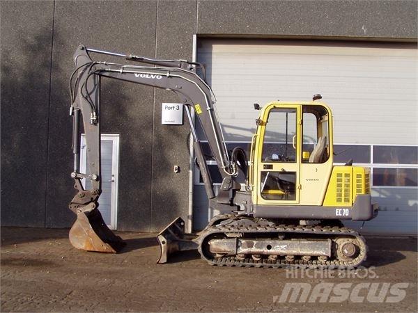 Volvo EC70 小型挖土機/掘鑿機<7t(小型挖掘機)
