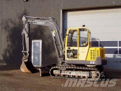 Volvo EC70 小型挖土機/掘鑿機<7t(小型挖掘機)