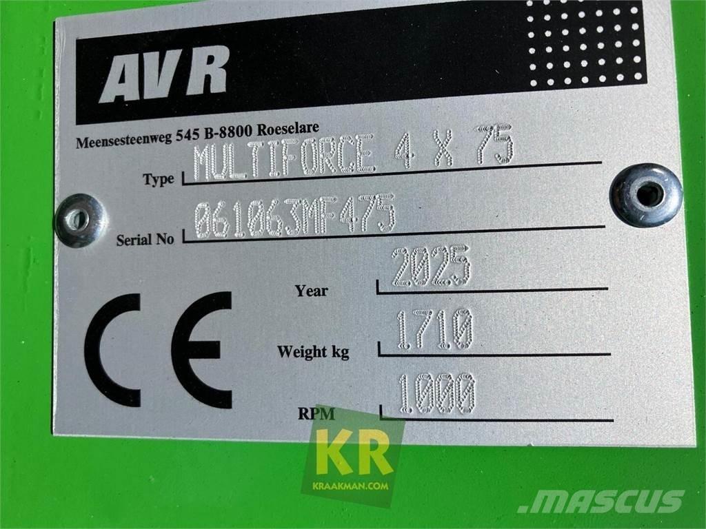 AVR MultiForce 行栽作物中耕機