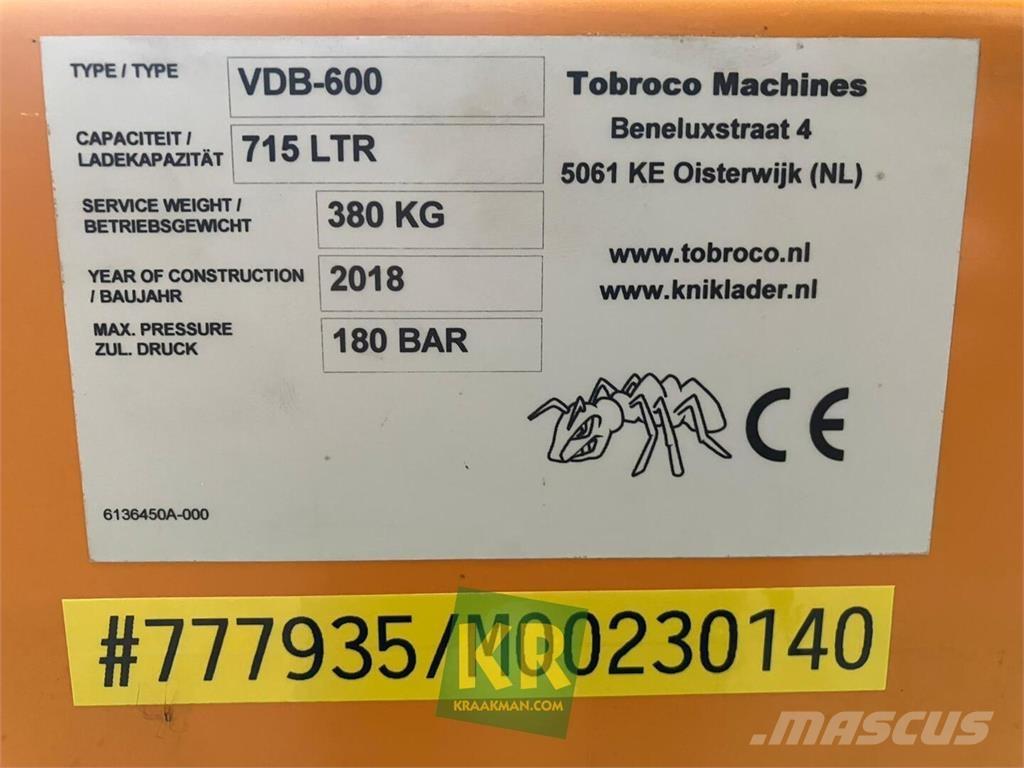 GiANT Verdeelbak 前端裝載機和挖掘機