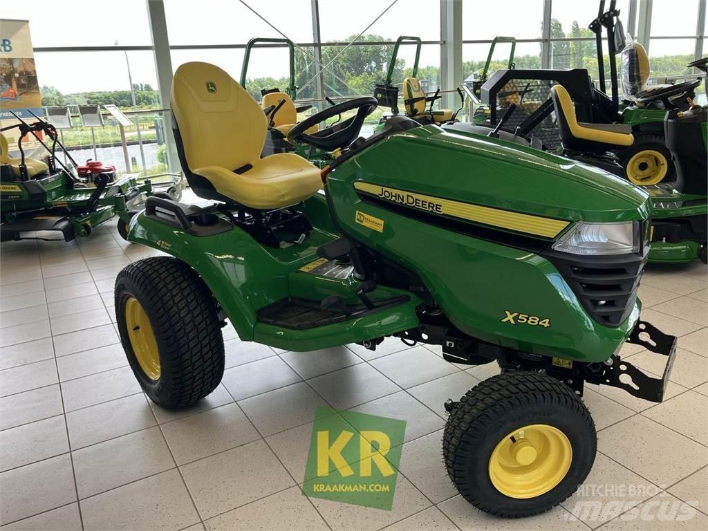 John Deere X584 騎乘式割草機