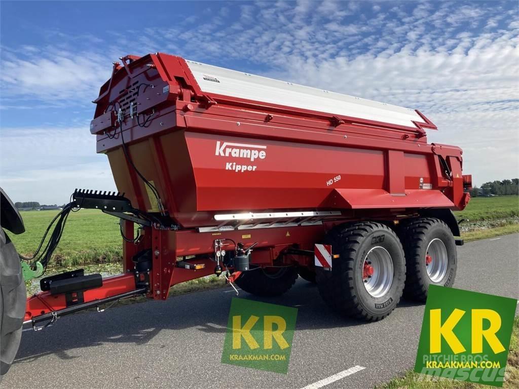 Krampe HD550 傾卸式拖車