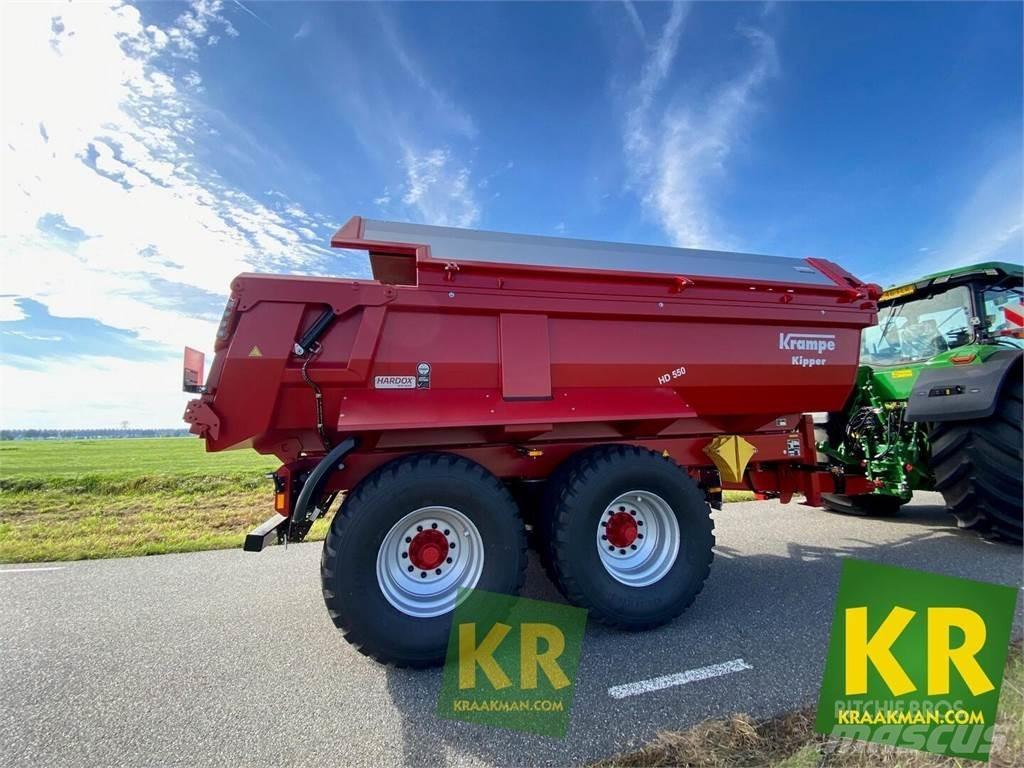 Krampe HD550 傾卸式拖車