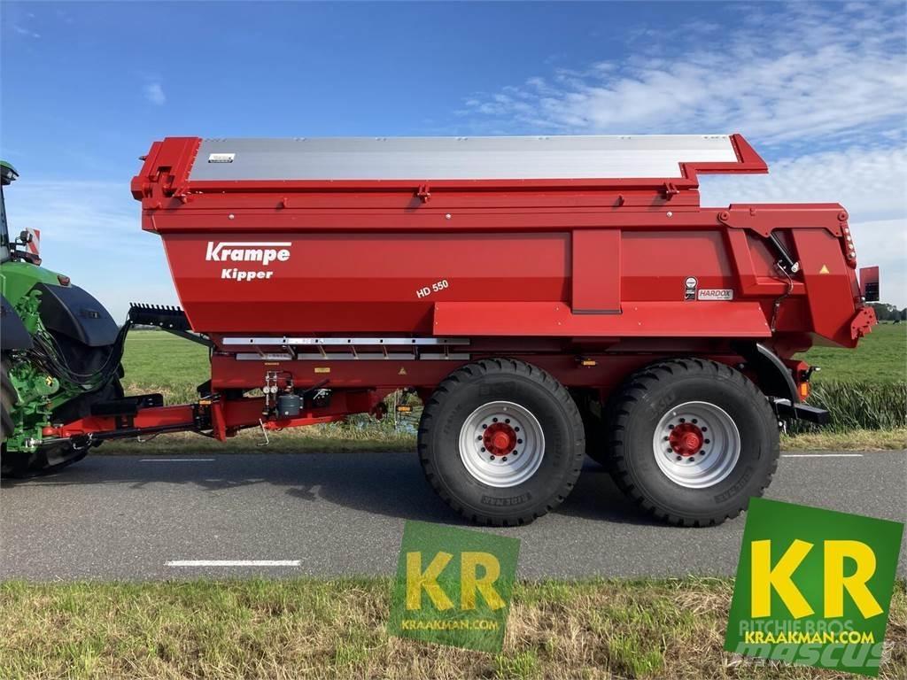 Krampe HD550 傾卸式拖車