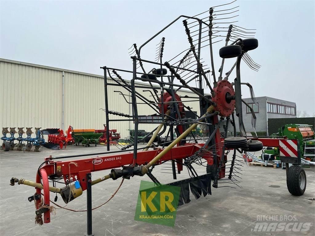Vicon Andex 843 耙與翻草機