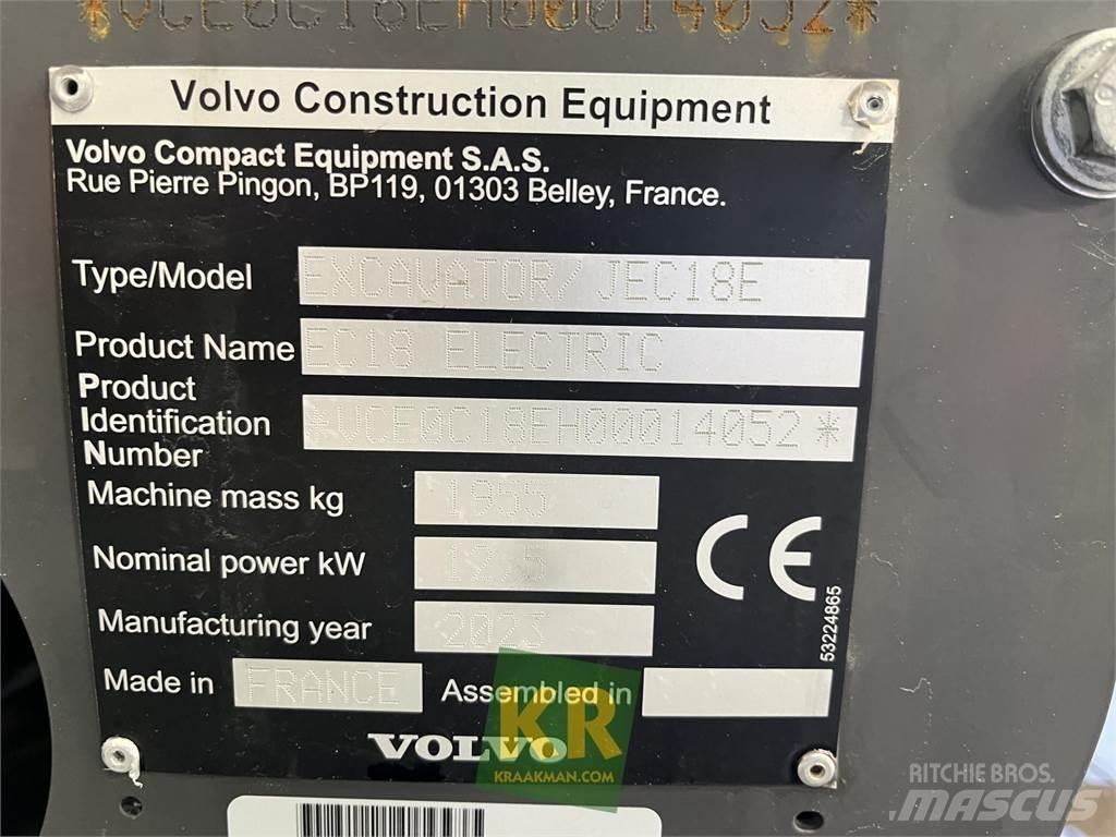 Volvo EC18E 履帶式 挖土機/掘鑿機/挖掘機