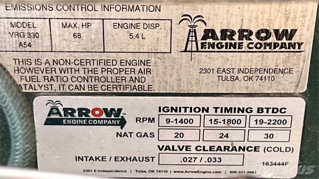 Arrow VRG330 引擎/發動機