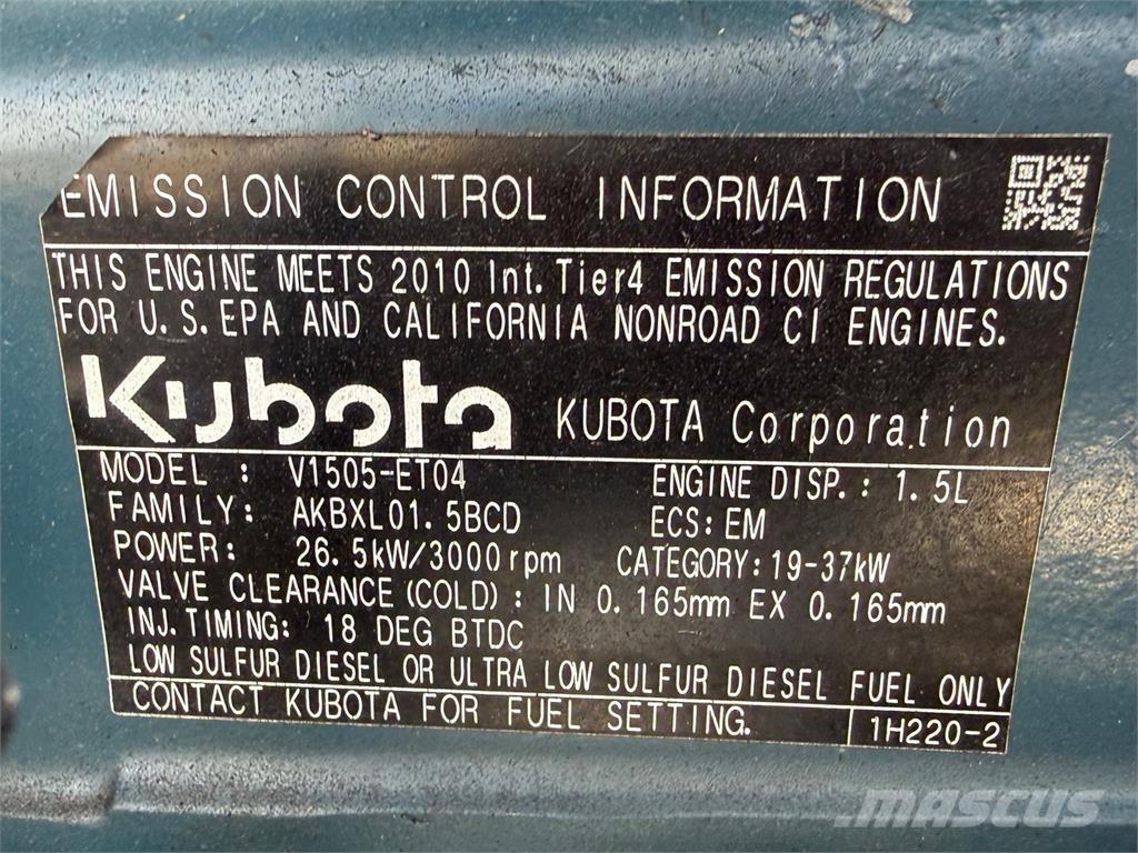 Kubota V1505 引擎/發動機