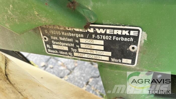 Amazone ZA-M 1500 礦物撒布機