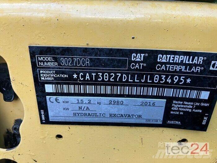 CAT 302.7 D 旋轉式挖土機/掘鑿機/挖掘機