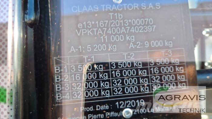 CLAAS ARION 550 CEBIS 曳引機
