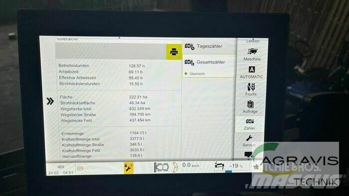 CLAAS LEXION 6700 聯合收穫機