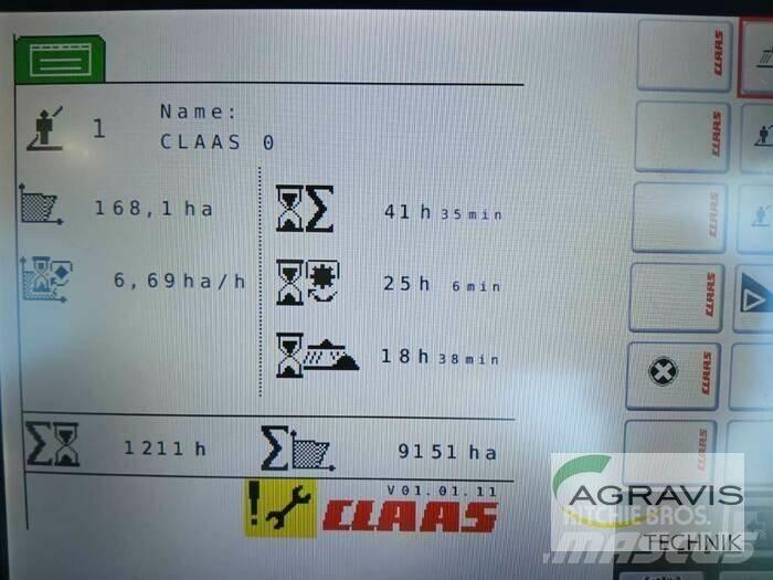 CLAAS LINER 4000 耙與翻草機