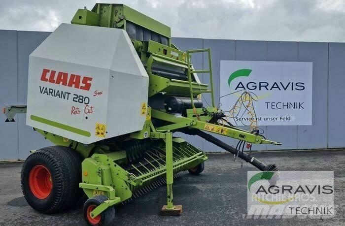 CLAAS VARIANT 280 RC 圓型牧草打包機