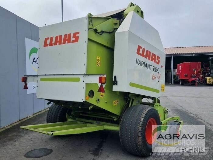 CLAAS VARIANT 280 RC 圓型牧草打包機