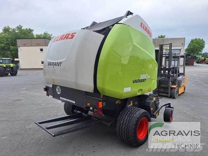 CLAAS VARIANT 380 RC 圓型牧草打包機