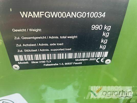 Fendt 3160TLX 割草劑