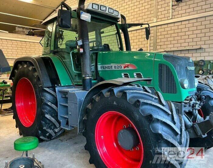 Fendt 820 TMS 曳引機