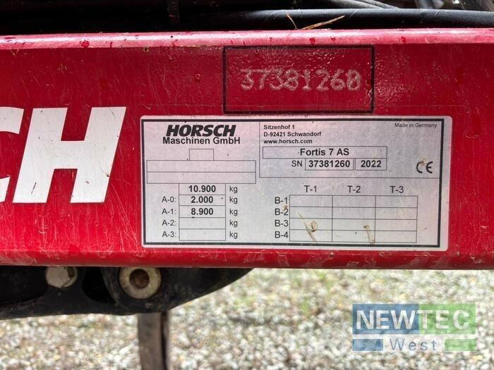 Horsch FORTIS 7 AS 中耕管理機