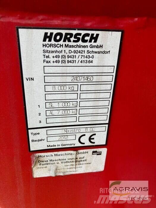 Horsch MAISTRO 8 CC 鑽頭