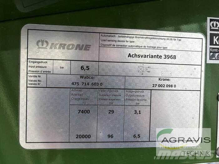 Krone GX 440 自裝式拖車