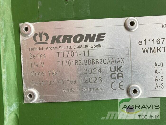 Krone TX 460 D 自裝式拖車