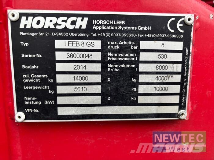  LEEB 8 GS 牽引式噴霧機