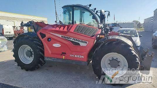 Massey Ferguson 6534 農業用伸縮臂裝載機