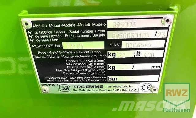 Merlo Cingo M 8.3 EVO 農業用伸縮臂裝載機