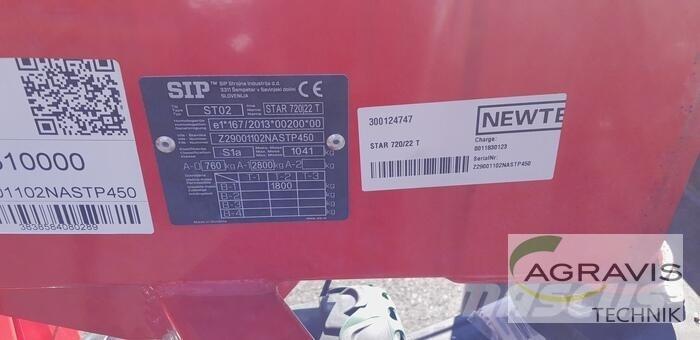 SIP STAR 720/22 T 耙與翻草機