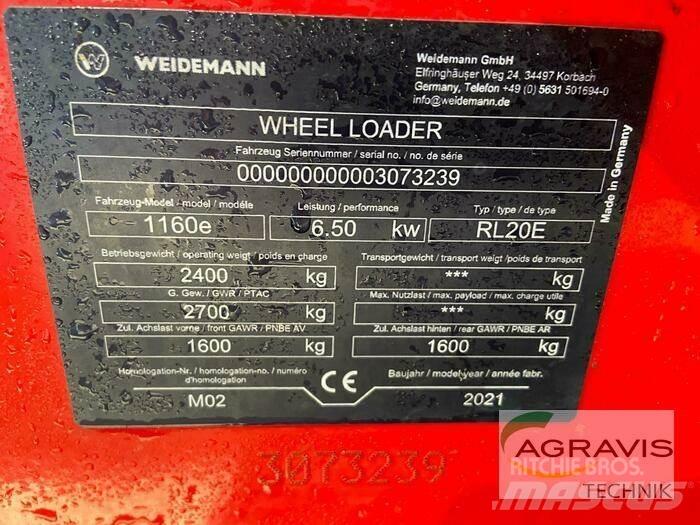 Weidemann 1160E 輪胎式裝載機