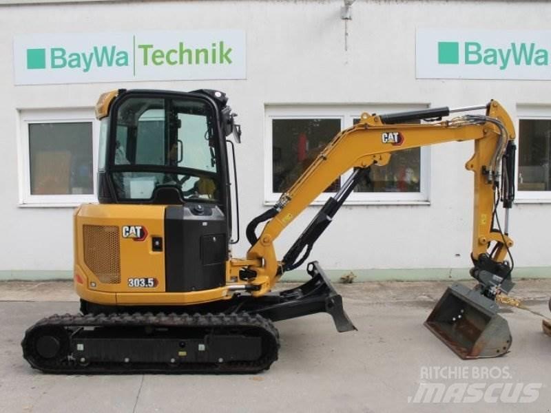 CAT 303.5 CR 小型挖土機/掘鑿機<7t(小型挖掘機)