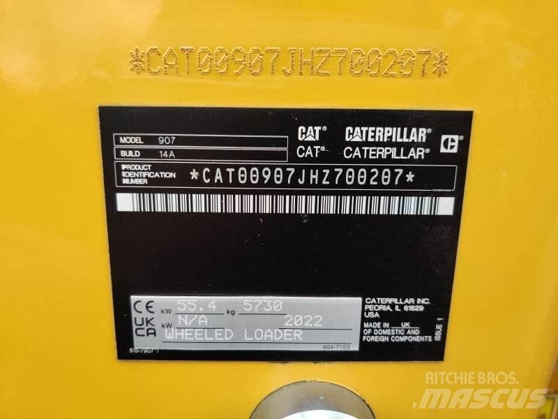 CAT 907 輪胎式裝載機