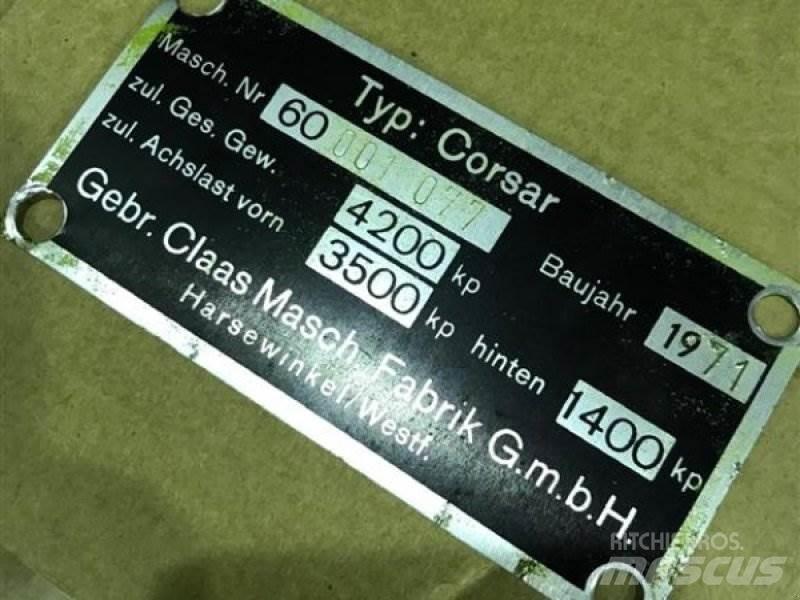 CLAAS Corsar 聯合收穫機