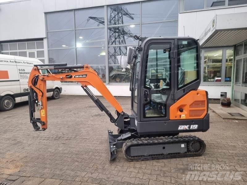 Doosan DX 19-7 小型挖土機/掘鑿機<7t(小型挖掘機)