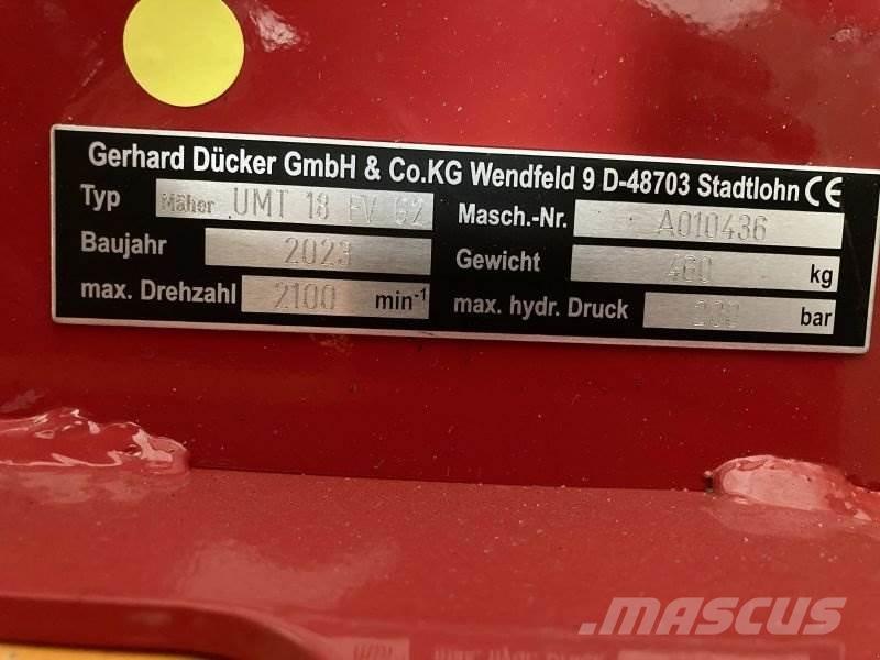 Dücker UMT 18 手扶式割草機