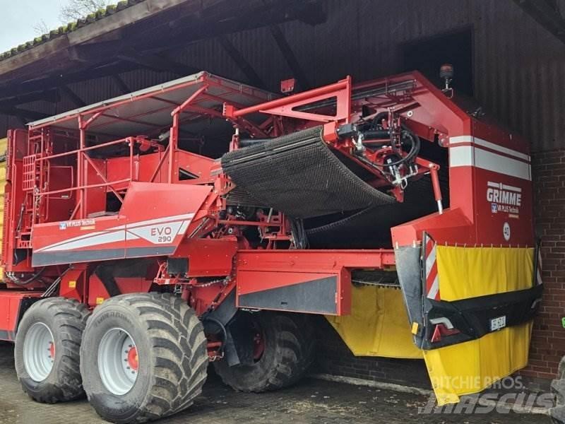 Grimme EVO 290 馬鈴薯收穫機和挖掘機