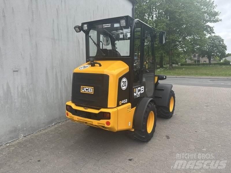 JCB 403 AGRI 前端裝載機和挖掘機