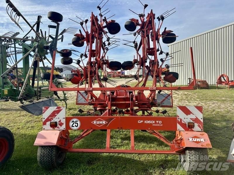 Kuhn GF 10601 耙與翻草機