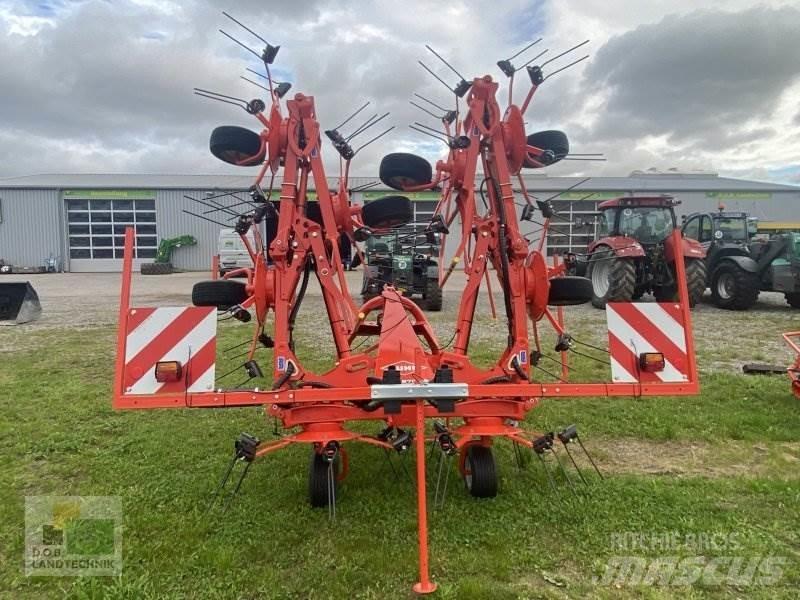 Kuhn GF 8700 耙與翻草機
