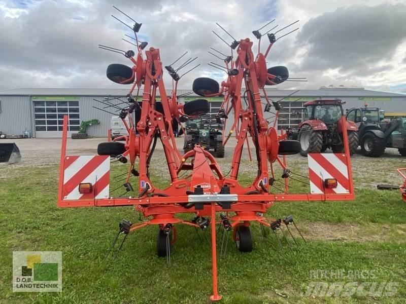 Kuhn GF 8700 耙與翻草機