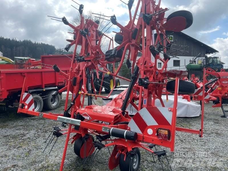Kuhn GF 8703 耙與翻草機